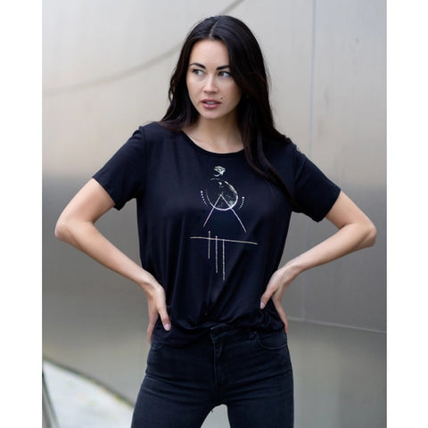 Tee (Scoop) - Omni Black