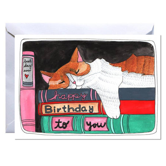 Art Card - Birthday Cat