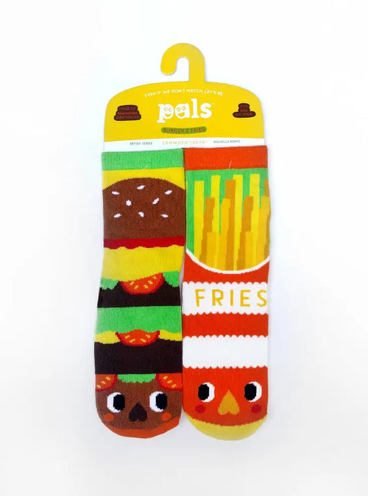 Socks (Kids) - Burger & Fries