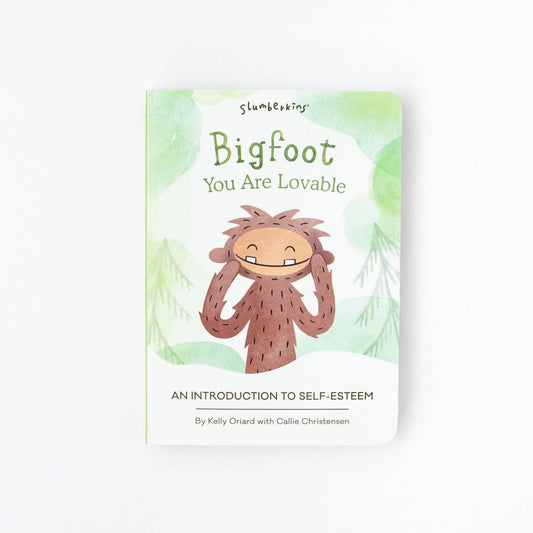 Book (Board) - Bigfoot, You Are Lovable - An Intro to Self Esteem