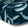 Fitted Crib Sheet (Bamboo) - Blue Whale