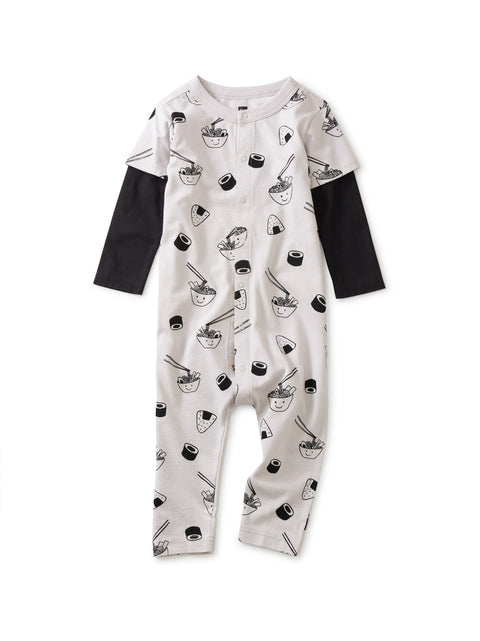 Layered Romper - Sushi & Ramen