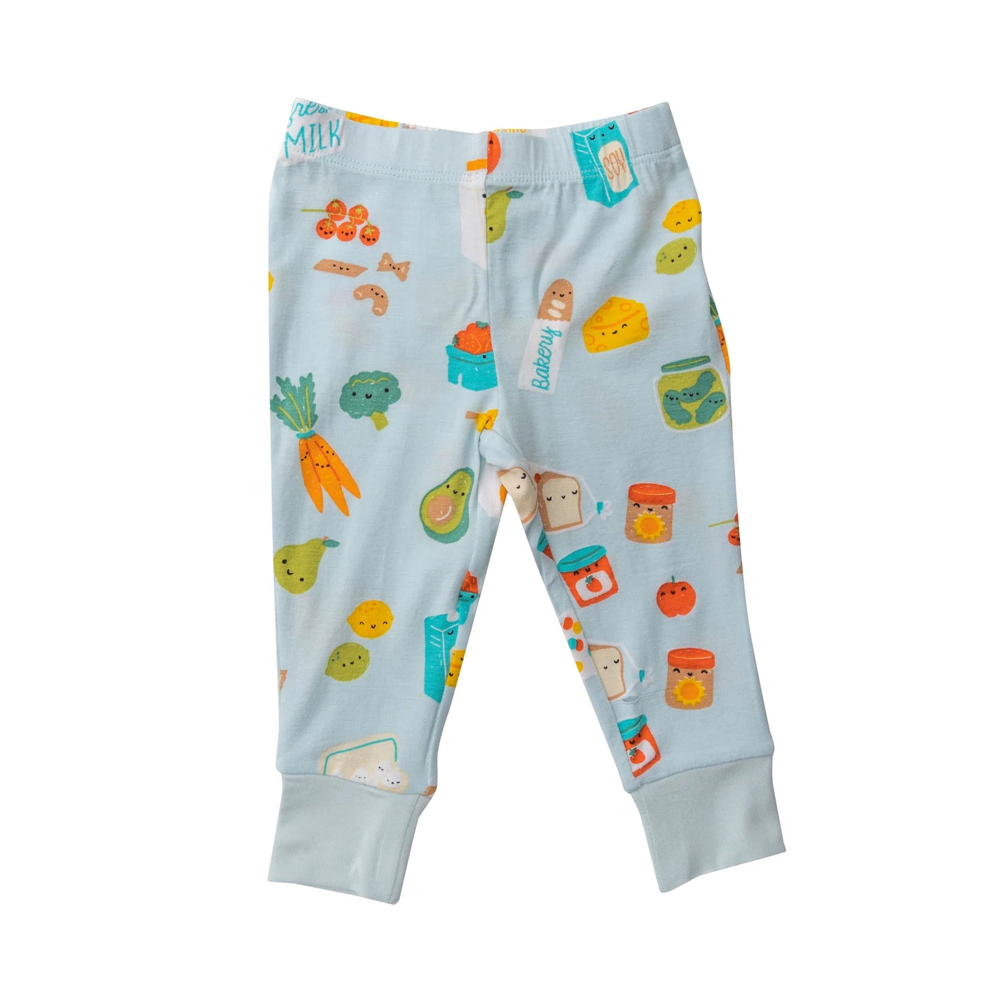 2 Piece Pajamas (Short Sleeves) - Happy Groceries