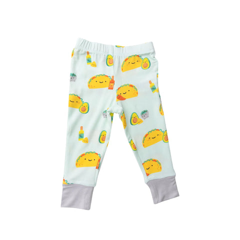 2 Piece Pajamas (Short Sleeves) - Tacos