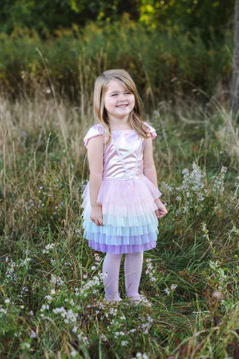 Dress Up - Rainbow Ruffle Tutu Dress