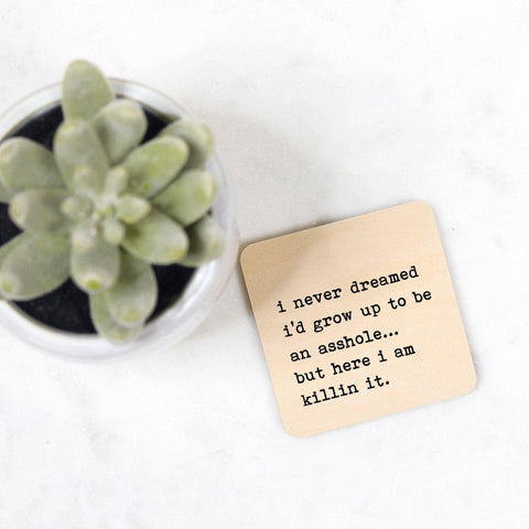 Imanes - Nunca soñé que crecería y sería un imbécil