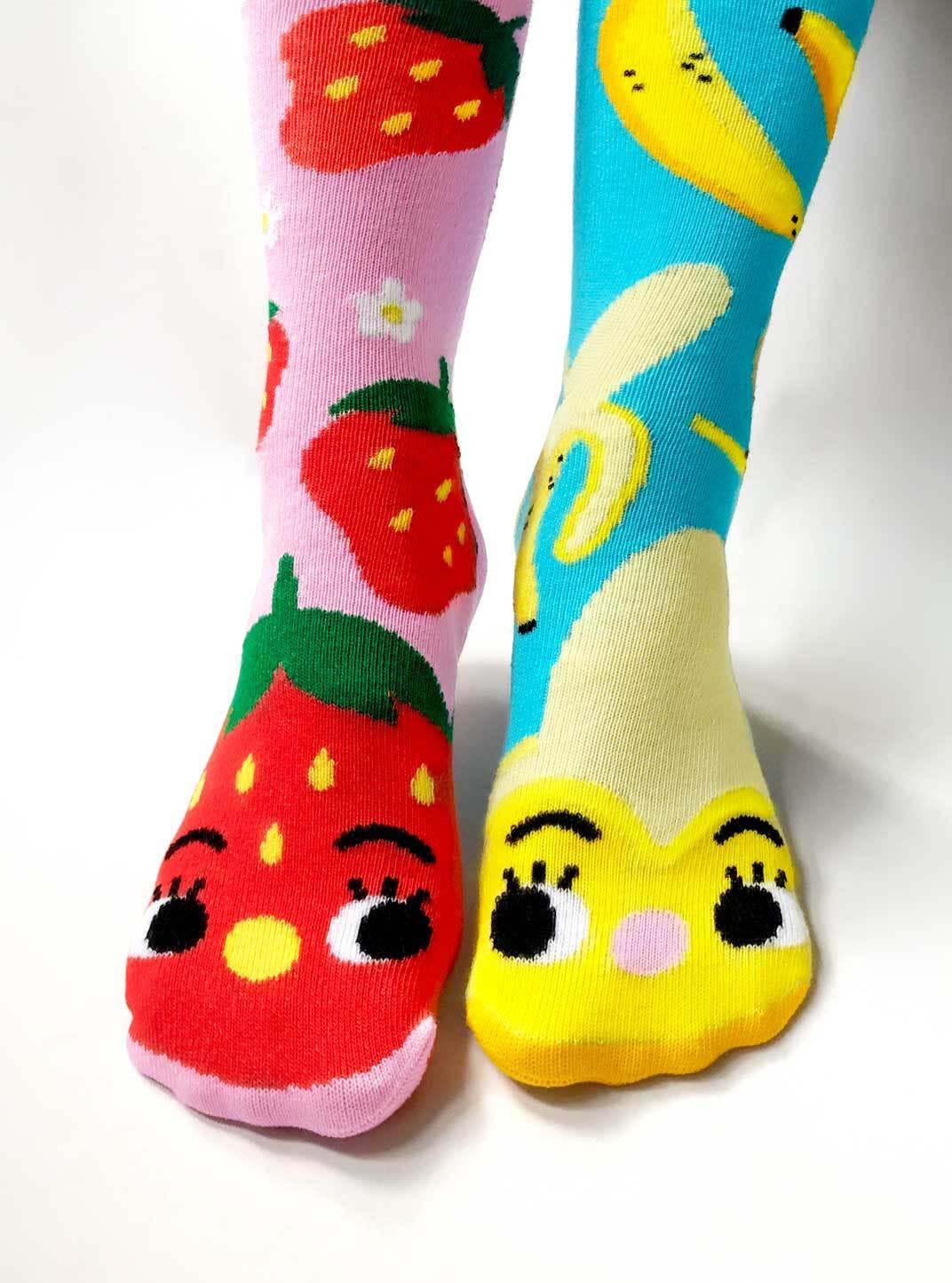 Socks (Adult) - Strawberry & Banana