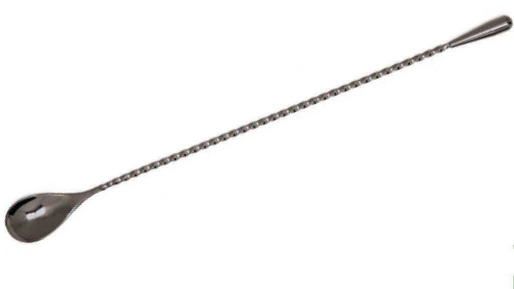 Barspoons - Teardrop Gunmetal Black (30cm/12" Length)