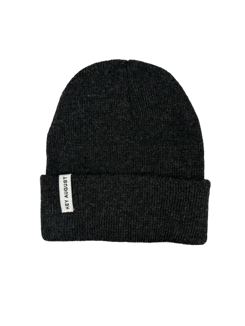 Beanie - Knit Cuff (Midnight)