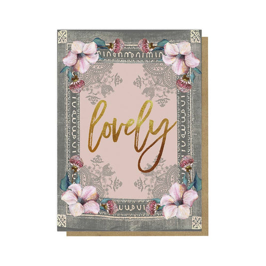 Greeting Card - Lovely Floral