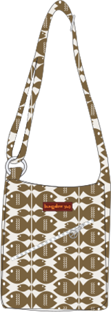 Messenger Bag (Small) - Fish