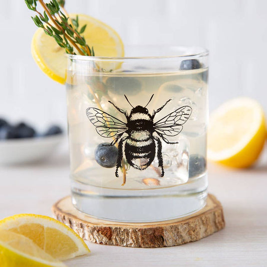 Whiskey Glass - Bee