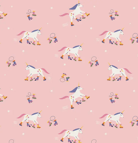 Patines de ruedas Unicornio - Sudadera con capucha y cremallera