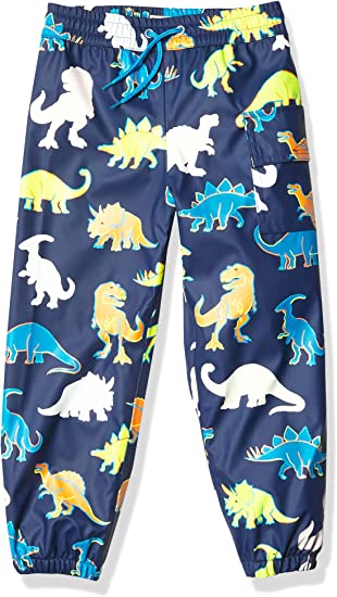 Color Changing Splash Pants - Dino Silhouettes