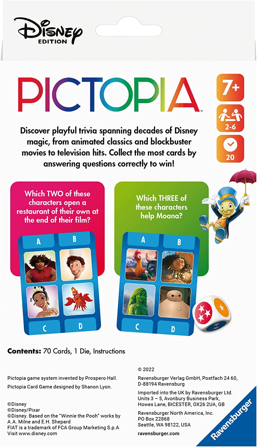 Card Game - Disney Pictopia