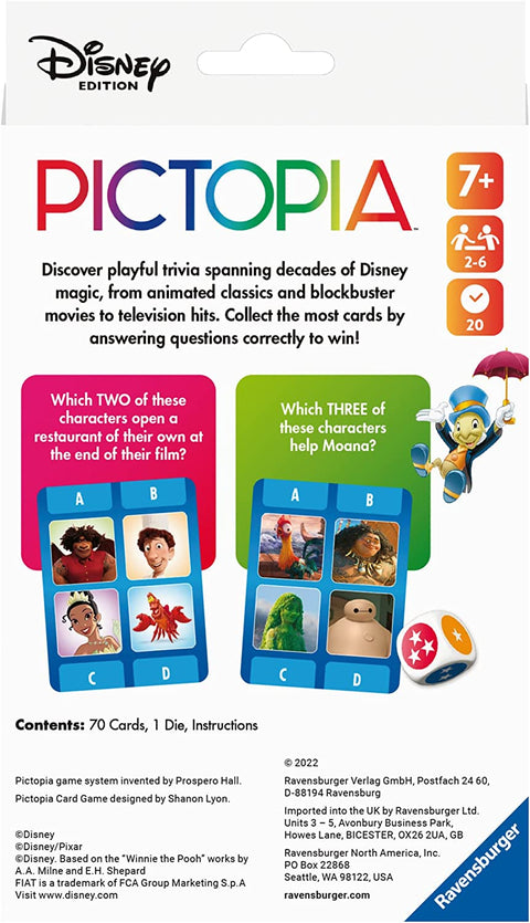 Card Game - Disney Pictopia