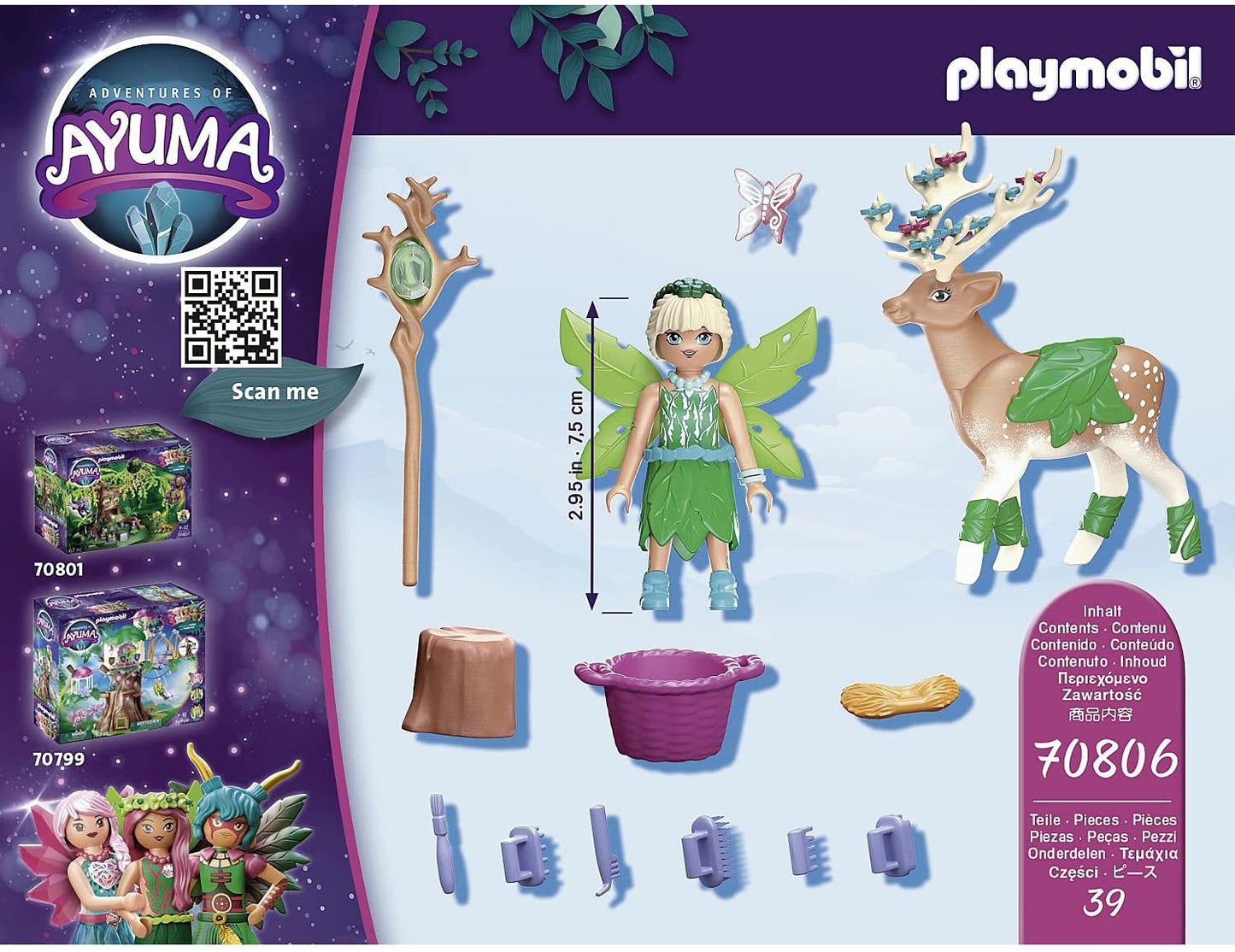 Playmobil - Forest Fairy With Soul Animal