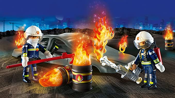 Playmobil - Starter Pack Simulacro de incendio 