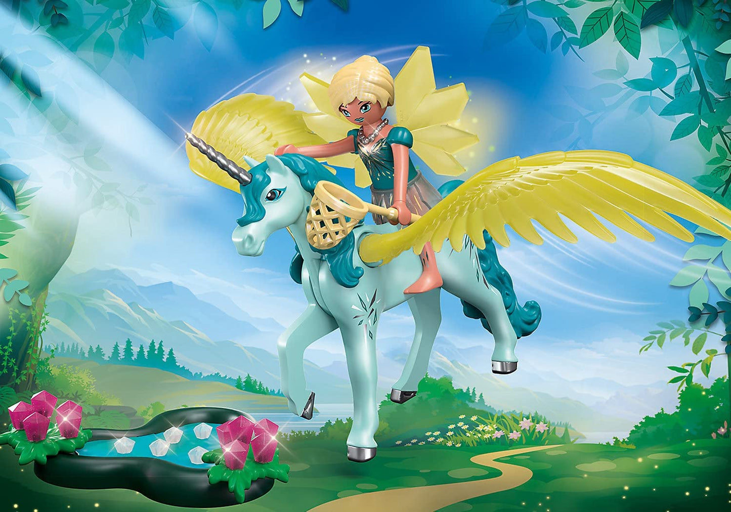 Playmobil - Crystal Fairy With Unicorn