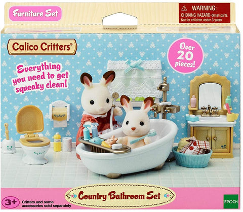 Calico Critters - Country Bathroom Set