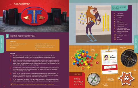 Book - The Ultimate Guide to Being a Superhero: A Kid's Manual for Saving the World, Looking Good in Spandex, and Getting Home in Time for Dinner