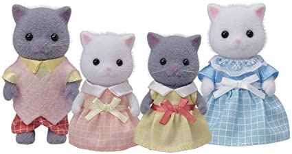 Calico Critters - Persian Cats Family