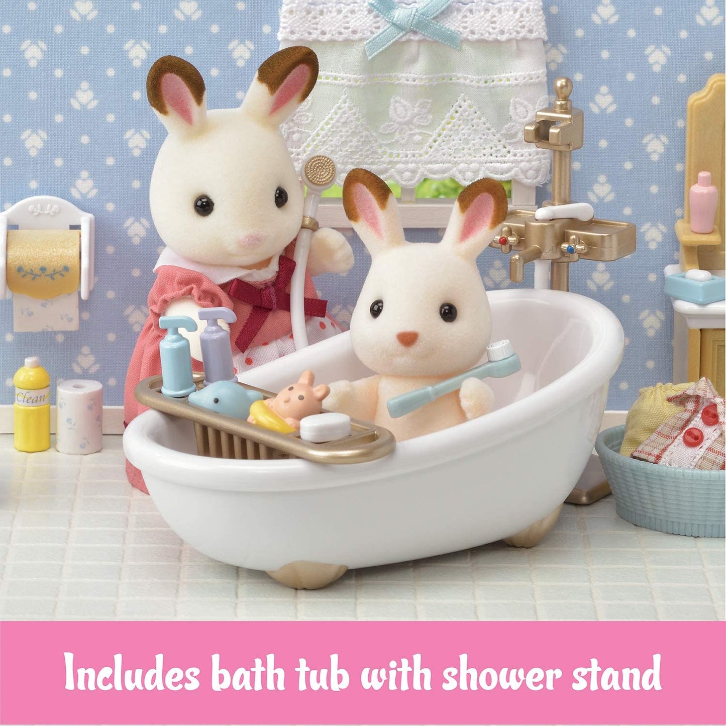 Calico Critters - Country Bathroom Set