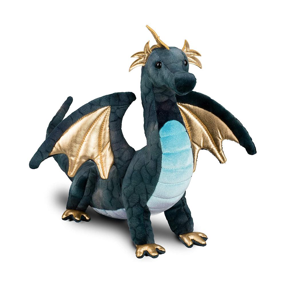 Stuffed Animal - Aragon Navy Dragon