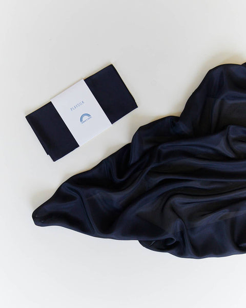 Playsilks - Black (100% Silk, Natural)