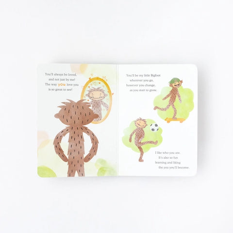Book (Board) - Bigfoot, You Are Lovable - An Intro to Self Esteem