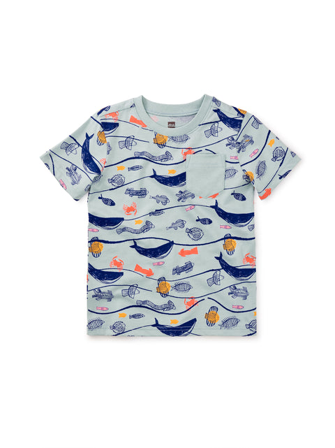 Last One - Size 10Y: Pocket Tee - Armando & Amanda Fonesca Colla