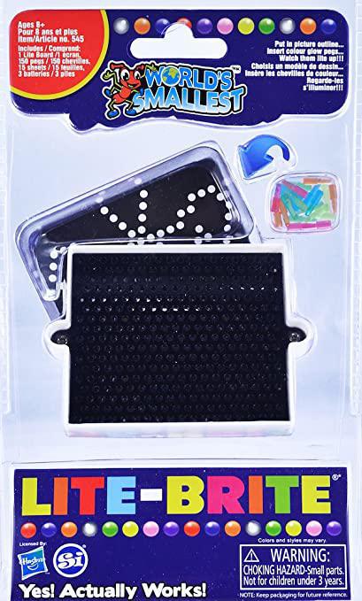 El más pequeño del mundo - Lite-Brite 