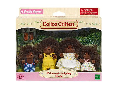 Calico Critters - Pickleweeds Hedgehog Family (Retired)