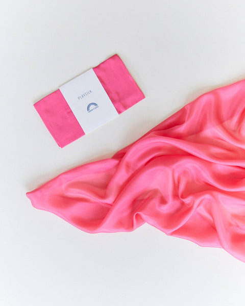 Playsilks - Rose (100% Silk, Natural)