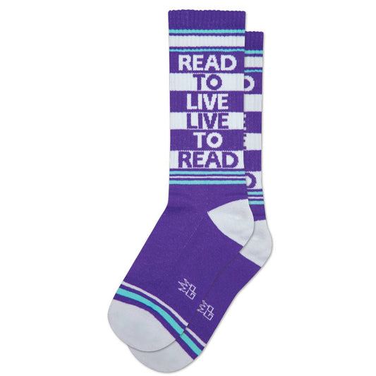 Socks - Read to Live, Live to Read