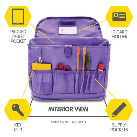 Backpack - Sparkalicious Purple (Large)