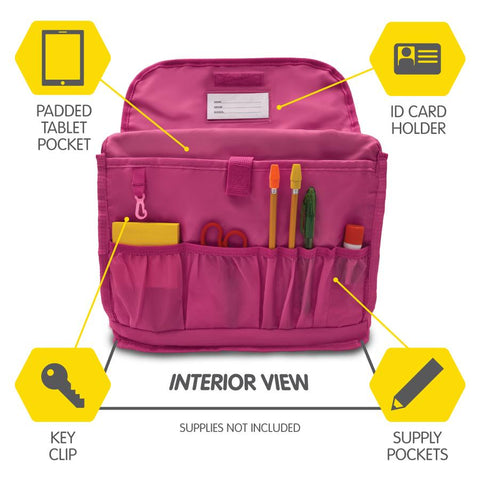 Backpack - Ruby Raspberry Sparkalicious (Large)