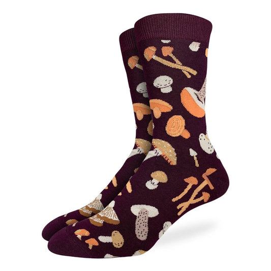 Men's Socks - Mushrooms