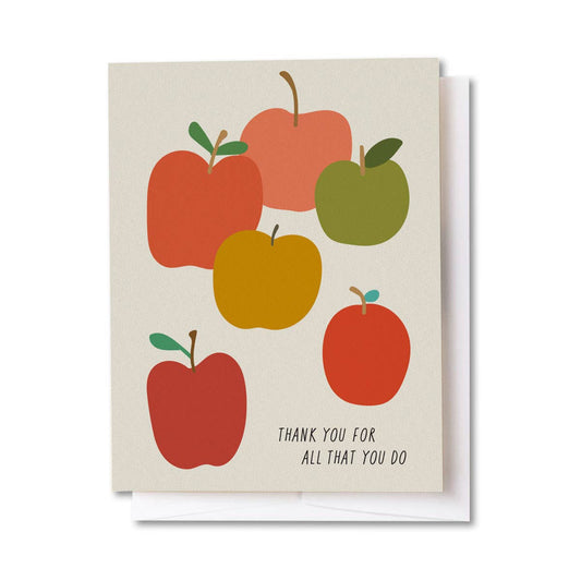 Greeting Card - Thank You For All That You Do