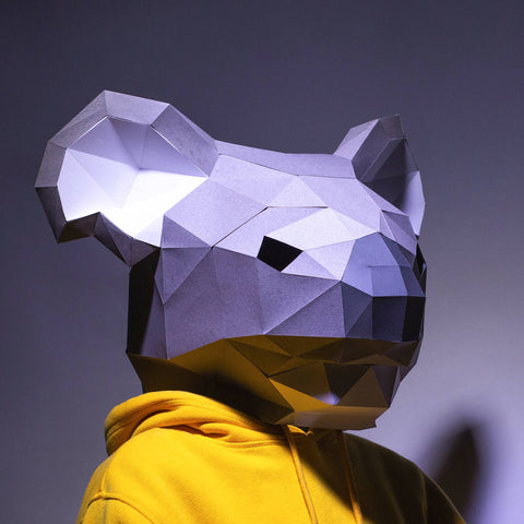 3D PaperCraft - Koala Mask