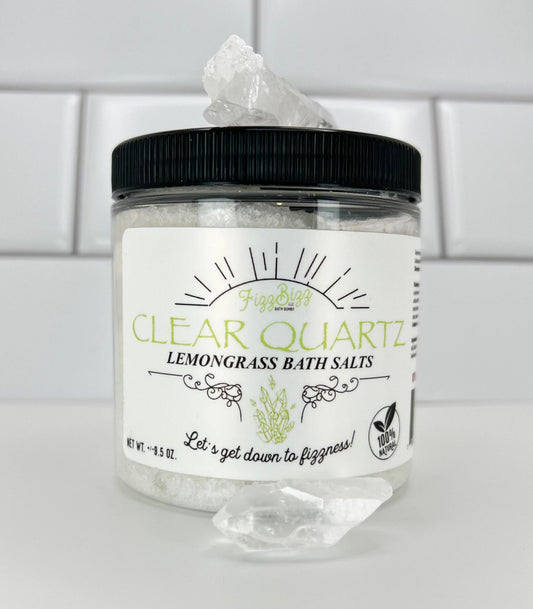 Bath Salts - Clear Quartz Lemongrass