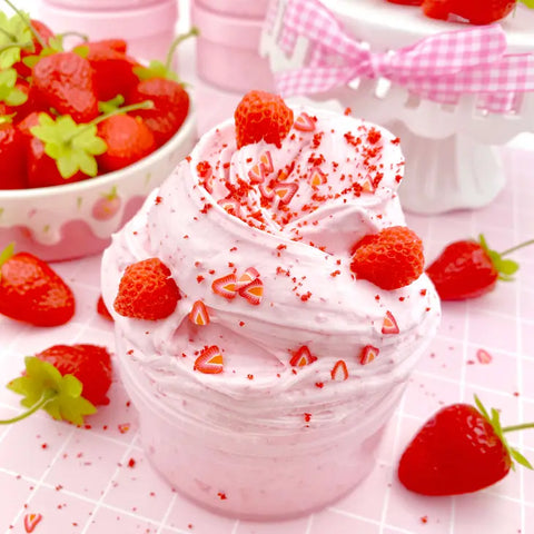 Slime - Strawberry Mousse Fluffy Butter
