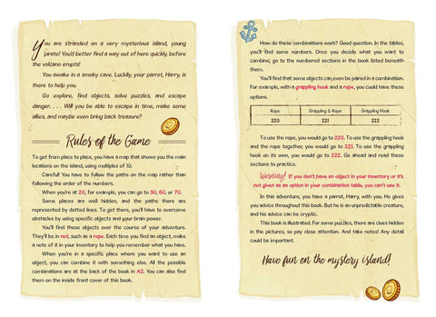 Books (Paperback) - Escape Book Mystery Island