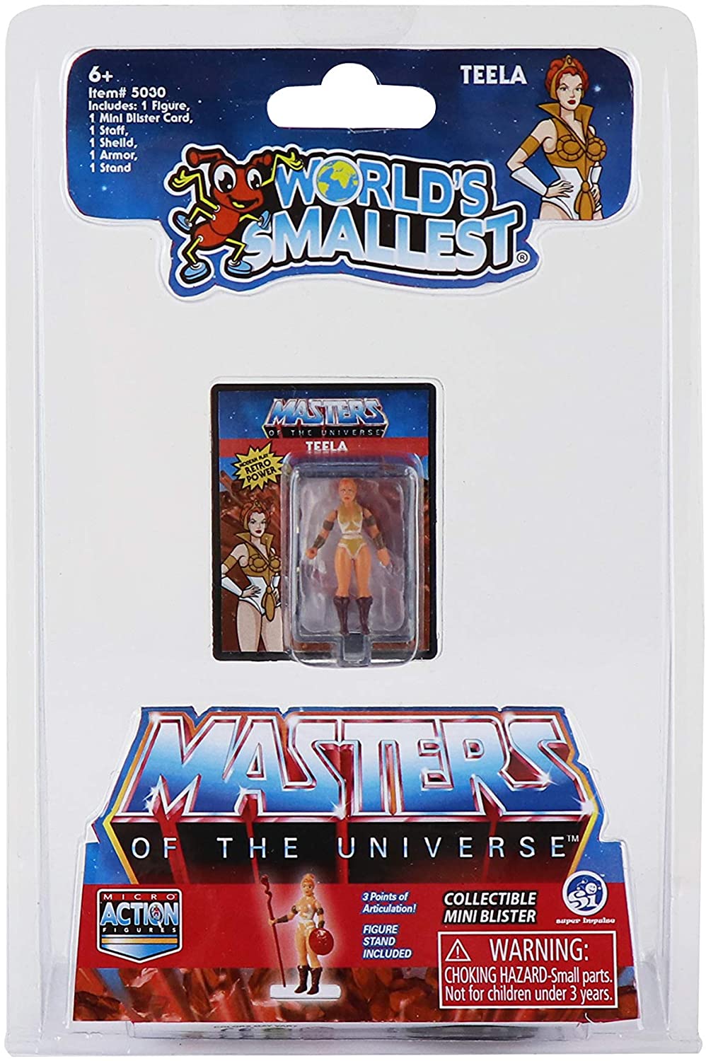 World's Smallest - Masters Of The Universe Microaction Figures