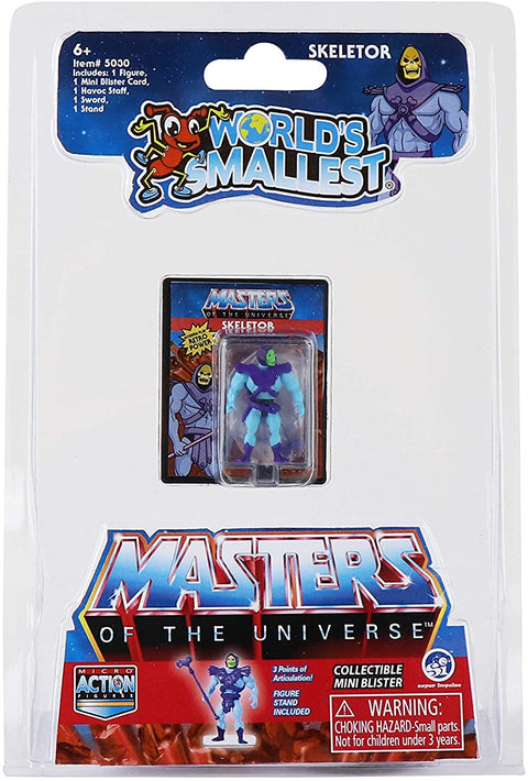 World's Smallest - Masters Of The Universe Microaction Figures