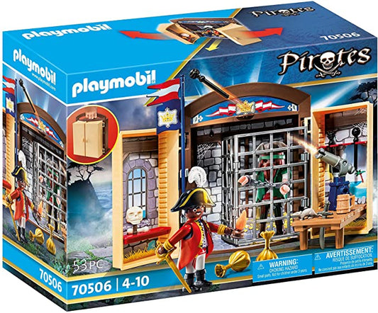 Playmobil - Caja de juegos de aventuras piratas 