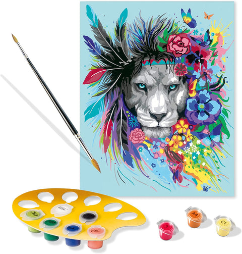 Paint By Number - Boho Lion