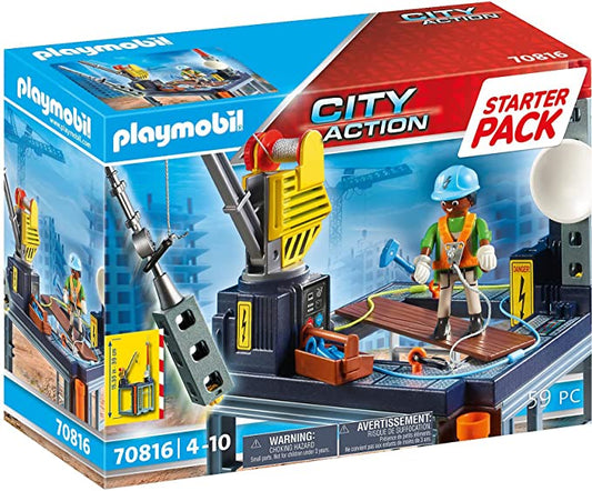 Playmobil - Starter Pack Sitio de Construcción
