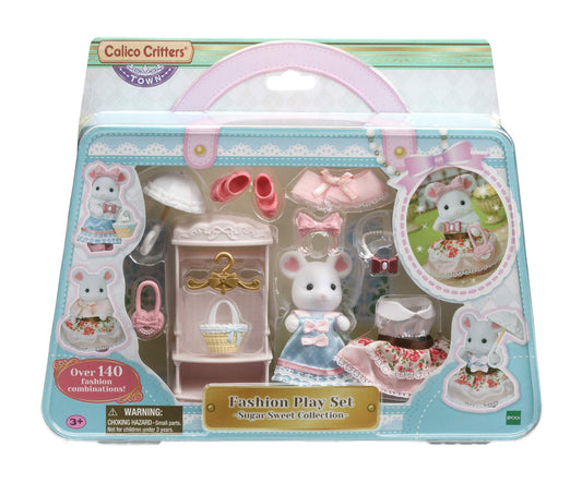Calico Critters - Fashion Play Set: Sugar Sweet Collection