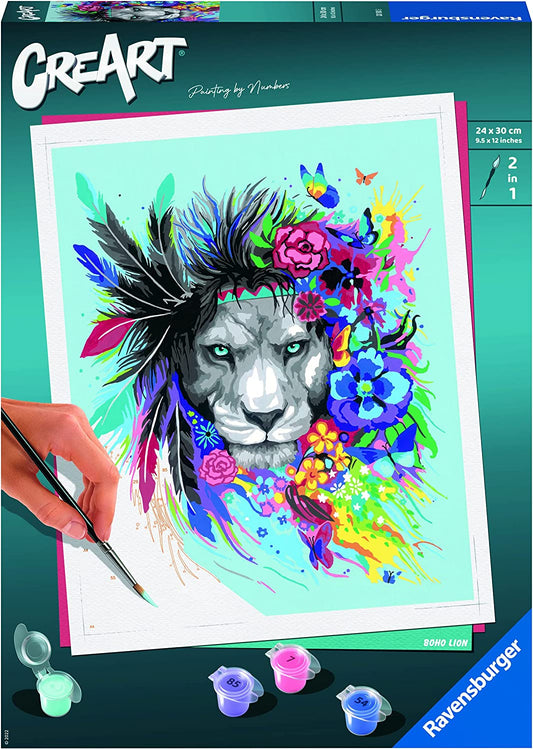 Paint By Number - Boho Lion